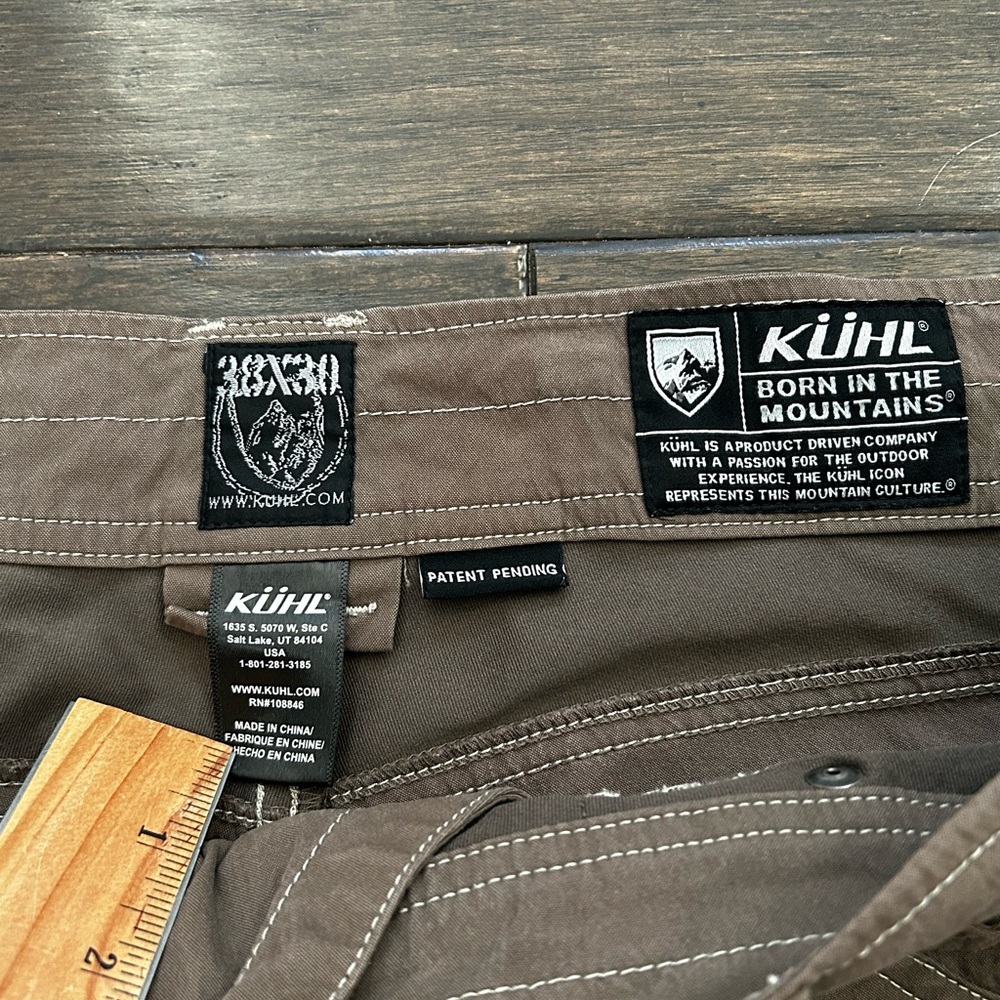 KUHL Pants Mens 38x30 Radio Outdoor Hiking Work Khaki - Picture 5 of 15